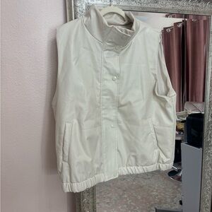 Women's Cream Vest